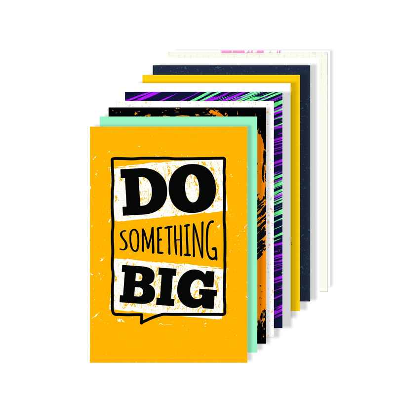 Paper Plane Design Motivational Wall Posters | Set of 10 | (12 Inch x 18 Inch) D82