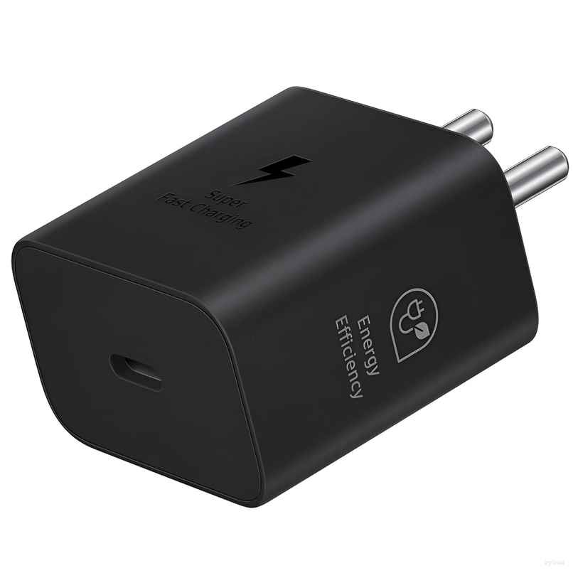 Ailkin 25W GaN Charger Adaptor for Samsung Phones | Black