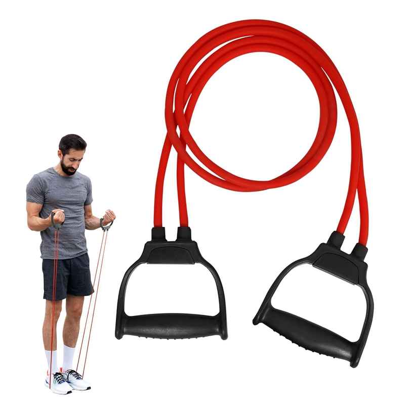 Mayor Double Toning Tube Exercise & Stretching Pulling Rope For Men And Women