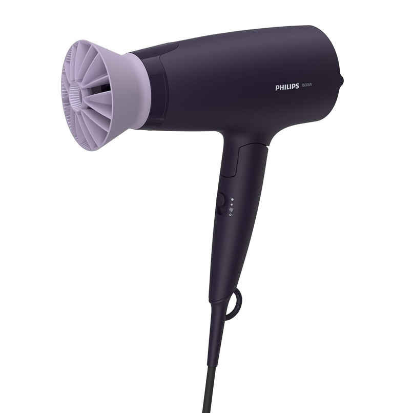 Philips Hair Dryer 1600W - Advanced Ionic Care for Smooth, Shiny Hair| 3 Styling Options|BHD318/00