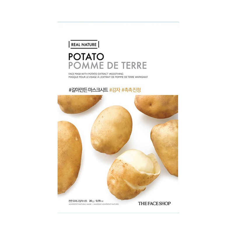 The Face Shop Real Nature Potato Face Mask (Sheet Mask) The Face Shop Real Nature Potato Face Mask (Sheet Mask)