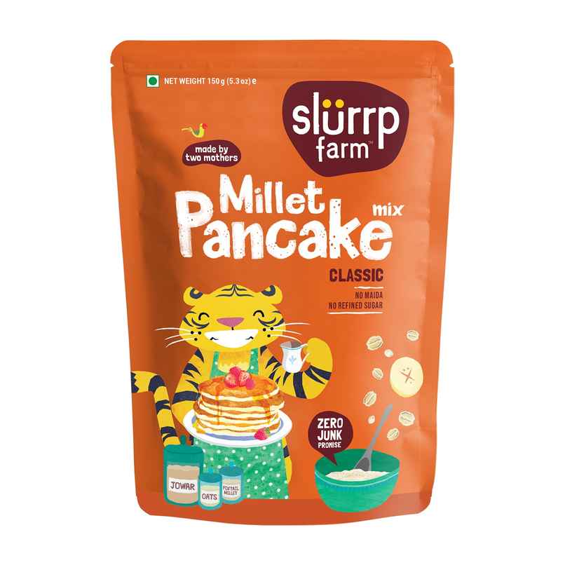 Slurrp Farm Millet Pancake Mix | Classic