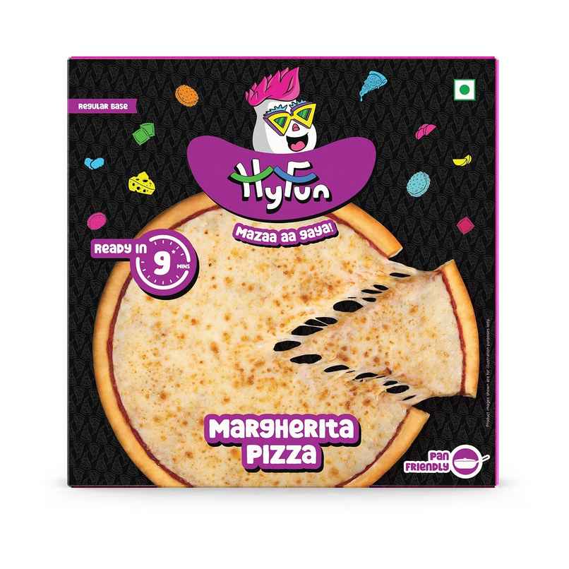 Hyfun Margherita Pizza | Regular Base | Crispy Snack