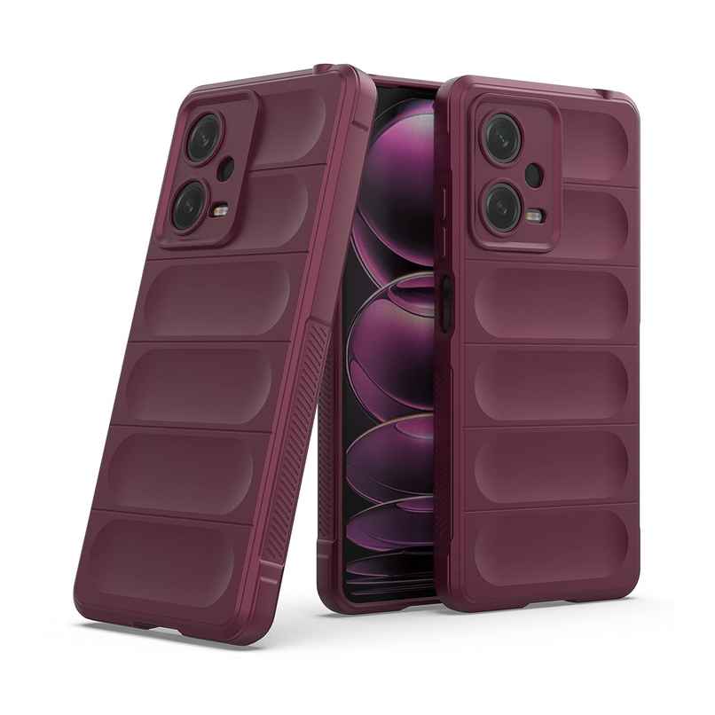 Zapcase Back Cover for Redmi Note 12 5G, Poco X5 5G | Magic-Plum