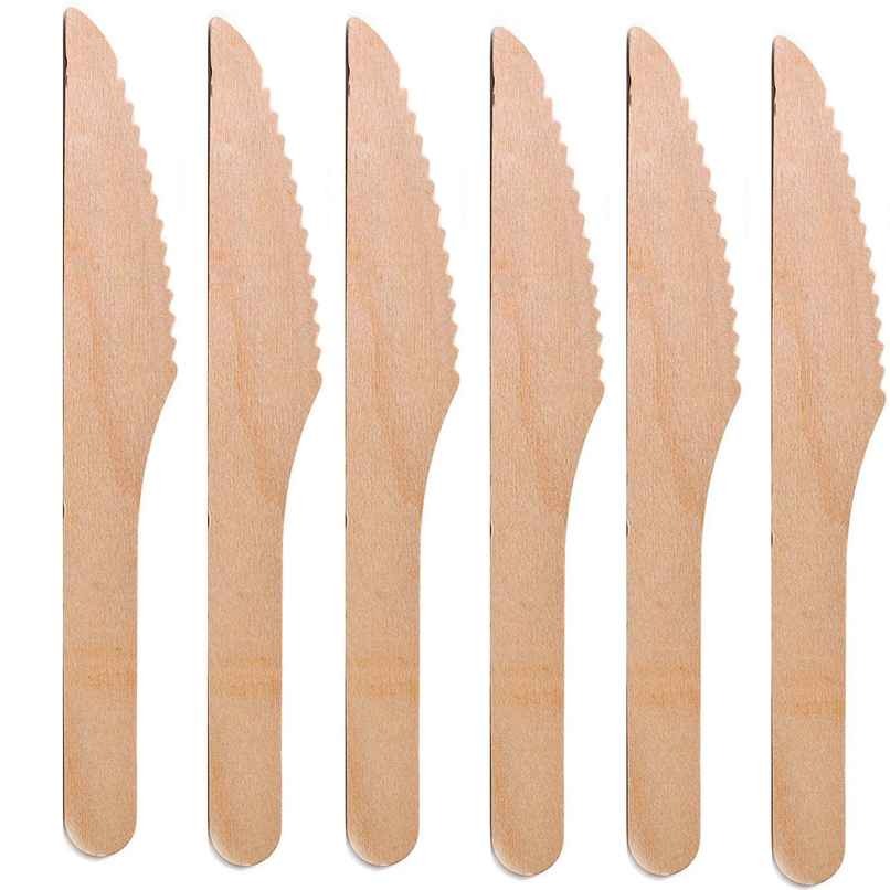 Tempware Wooden Knife 160Mm Pack Of 30 Tempware Wooden Knife 160Mm Pack Of 30
