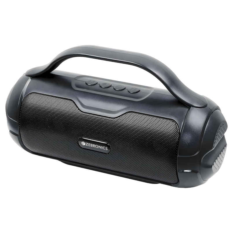 Zebronics Sound Feast 40 BT Speaker | 8W | Upto 16h Playback | Deep Bass | Call Function | Black