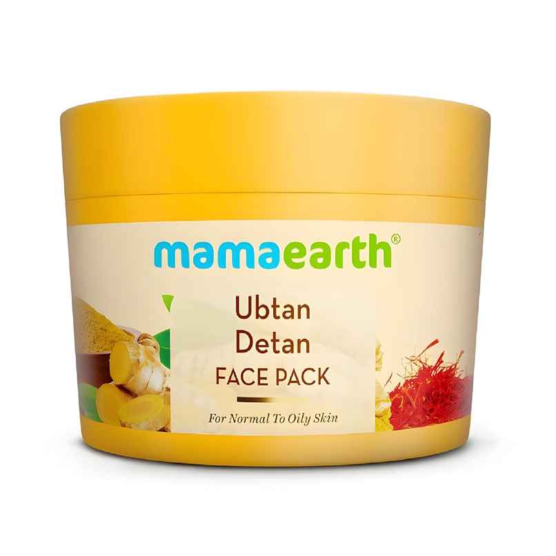 Mamaearth Ubtan Detan Face Pack