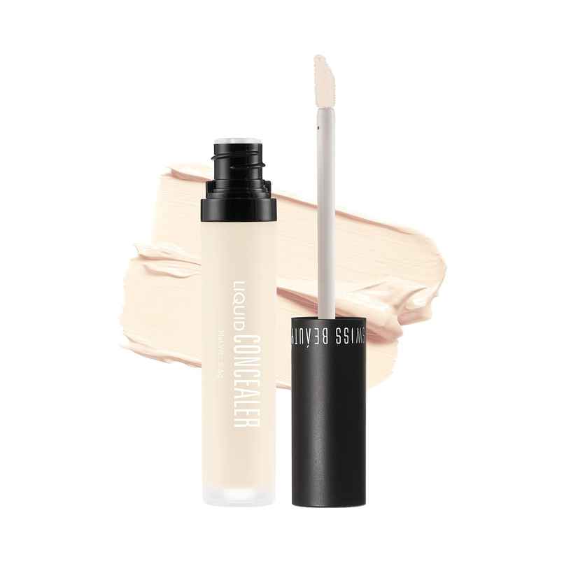 Swiss Beauty Liquid Concealer - 10 Porcelain Swiss Beauty Liquid Concealer - 10 Porcelain