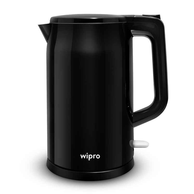 Wipro Elato BK 213 Cool Touch Electric Kettle | 1.8 L | 3x Protection - Overheat | Black
