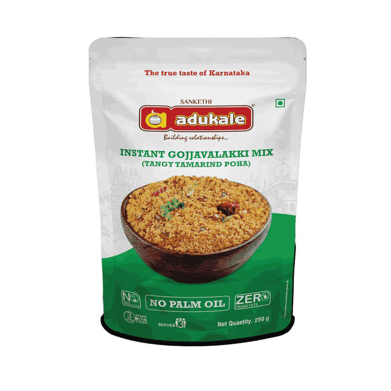 Adukale Instant Gojjavalakki Mix | Easy & Authentic
