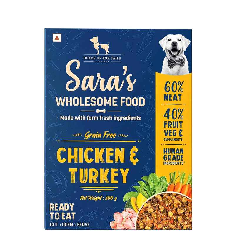HUFT Sara's Wholesome Chicken & Turkey Dog Food Pack