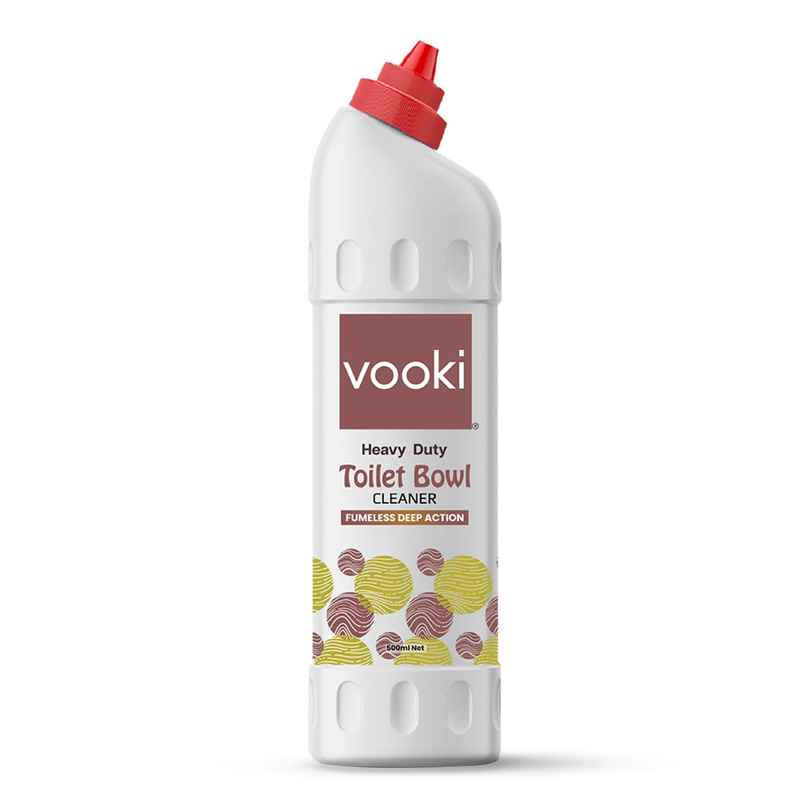 Vooki Heavy Duty Toilet Bowl Cleaner | Fumeless Deep Action Liquid