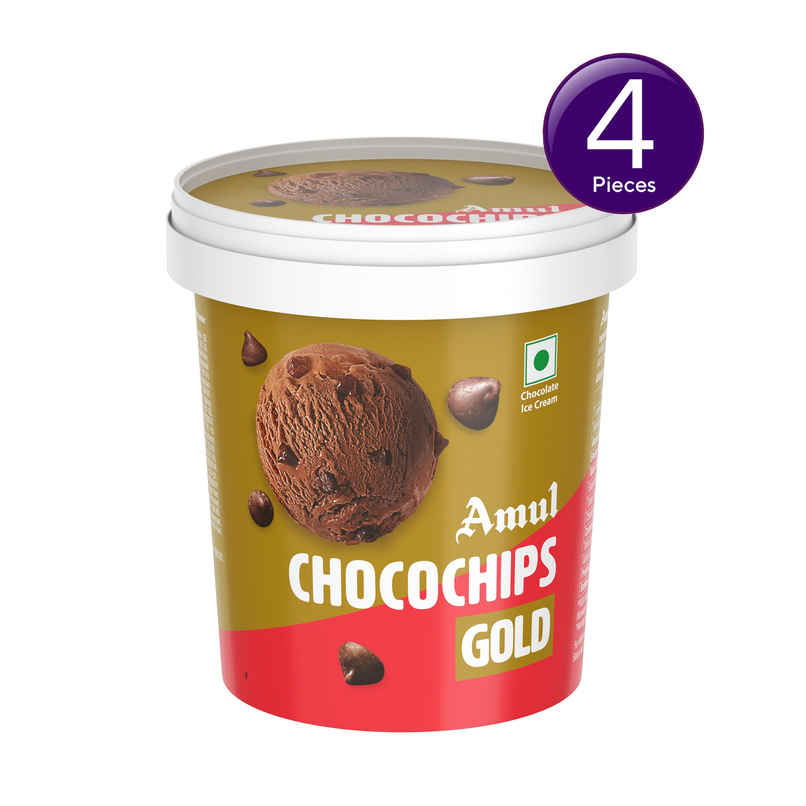 Amul Gold Chocochips Ice Cream Cup Combo Amul Gold Chocochips Ice Cream Cup Combo
