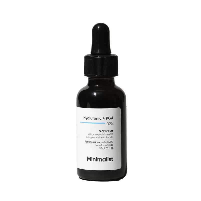 Minimalist 2% Hyaluronic Acid + PGA Face Serum For Hydration