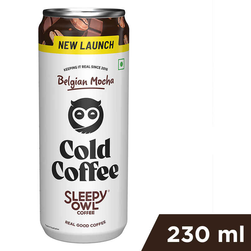 Sleepy Owl Belgian Mocha Cold Coffee Can Sleepy Owl Belgian Mocha Cold Coffee Can