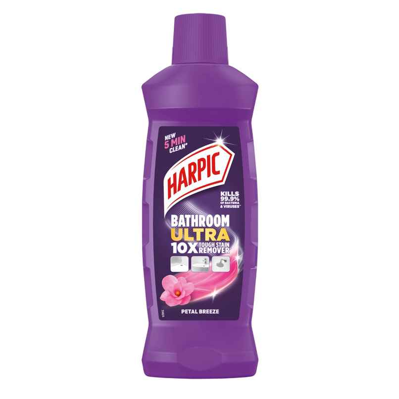 Harpic Bathroom Ultra 10X Tough Stain Remover Petal Harpic Bathroom Ultra 10X Tough Stain Remover Petal