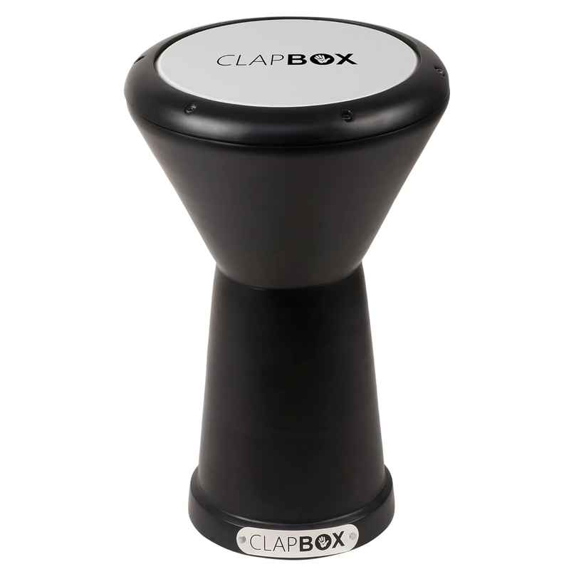 Clapbox Darbuka- Aluminium (9 Inches, Black) Full Size Clapbox Darbuka- Aluminium (9 Inches, Black) Full Size