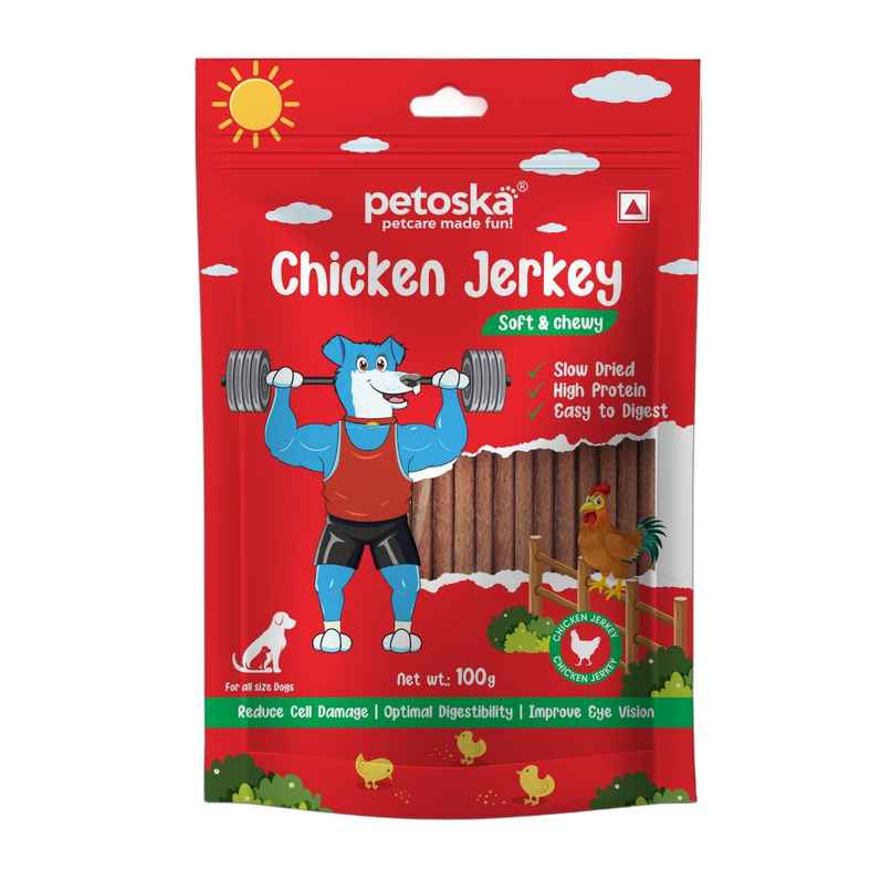 Petoska Dog Treats Chicken Jerky