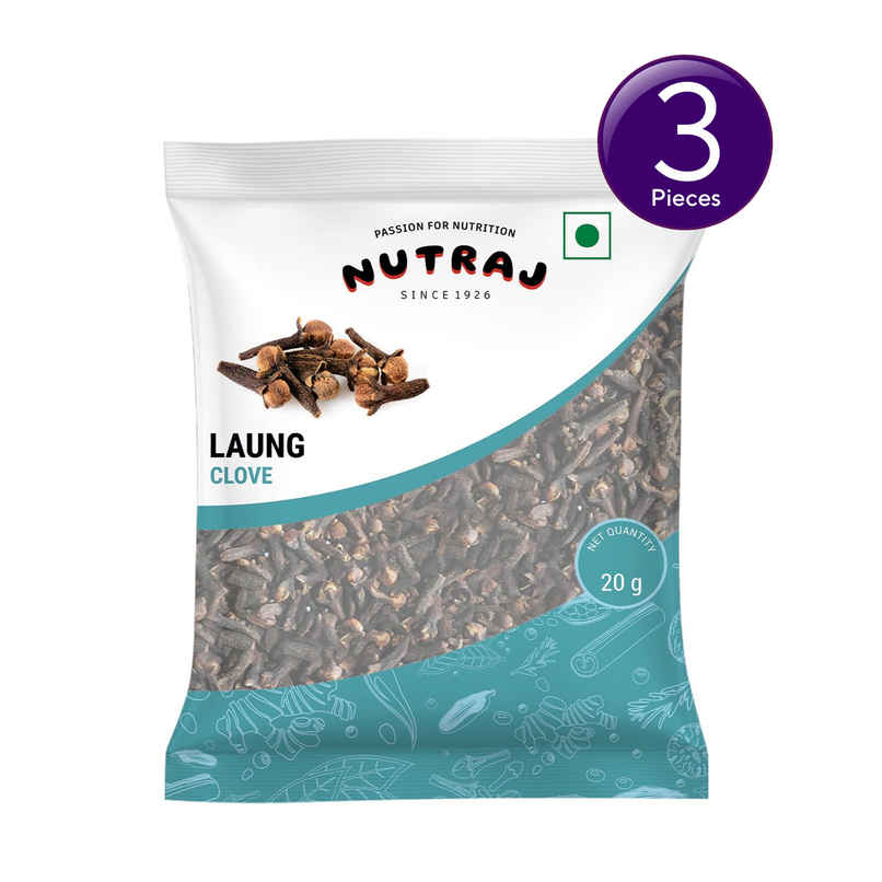 Nutraj Classic Laung (Clove / Lavang) - Pouch Combo 