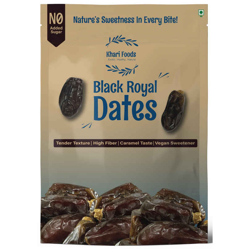 Khari Foods Black Royal Dates / Khajur
