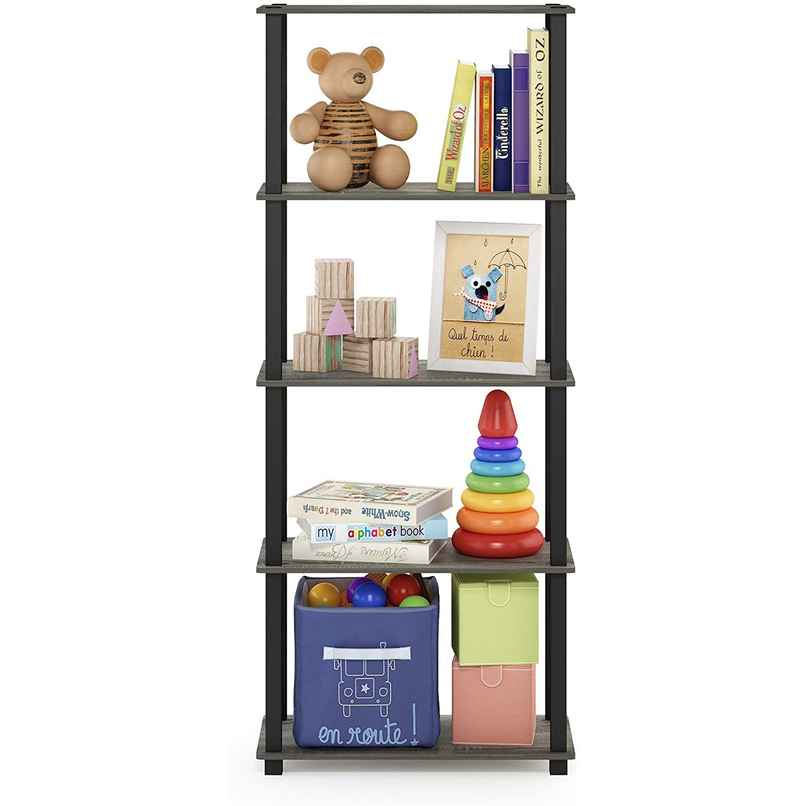 Arlavya Standing 5 tier Engineered Wood Utility Storage Shelf & Display Organizer for Home Arlavya Standing 5 tier Engineered Wood Utility Storage Shelf & Display Organizer for Home
