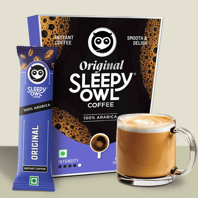 Sleepy Owl Original 100% Arabica Instant Coffee Sachets