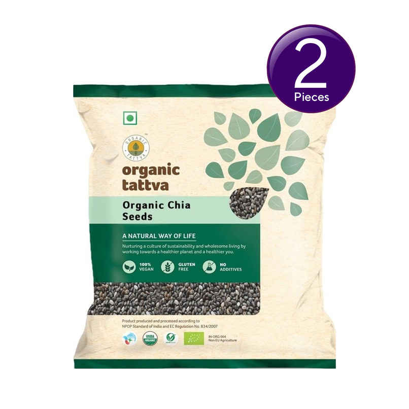 Organic Tattva Organic Chia Seeds Combo