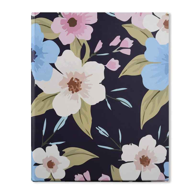 Papboo Hardboundnotebook Diary, (22 X 17.5 Cm, 80 Gsm, 140 Single Ruled Pages - Floral Papboo Hardboundnotebook Diary, (22 X 17.5 Cm, 80 Gsm, 140 Single Ruled Pages - Floral