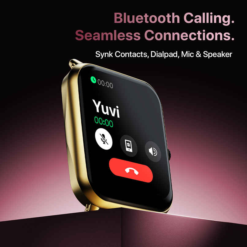 Fire-Boltt Ninja Call Pro Plus 1.83 Tft Bt Calling Smart Watch - Wine New