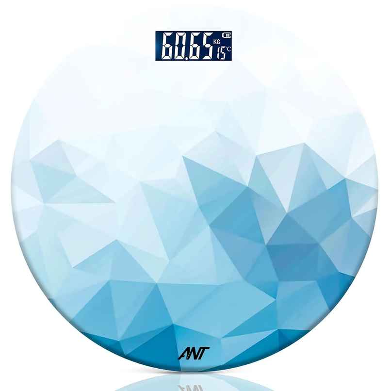 Ant Flora Sapphire Digital Bathroom Weighing Scale For Body Weight - Sapphire