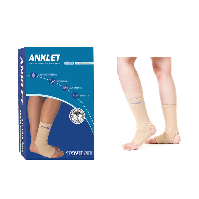 Stergic Iris Ankle Support Brace For Injury Recovery Small Size