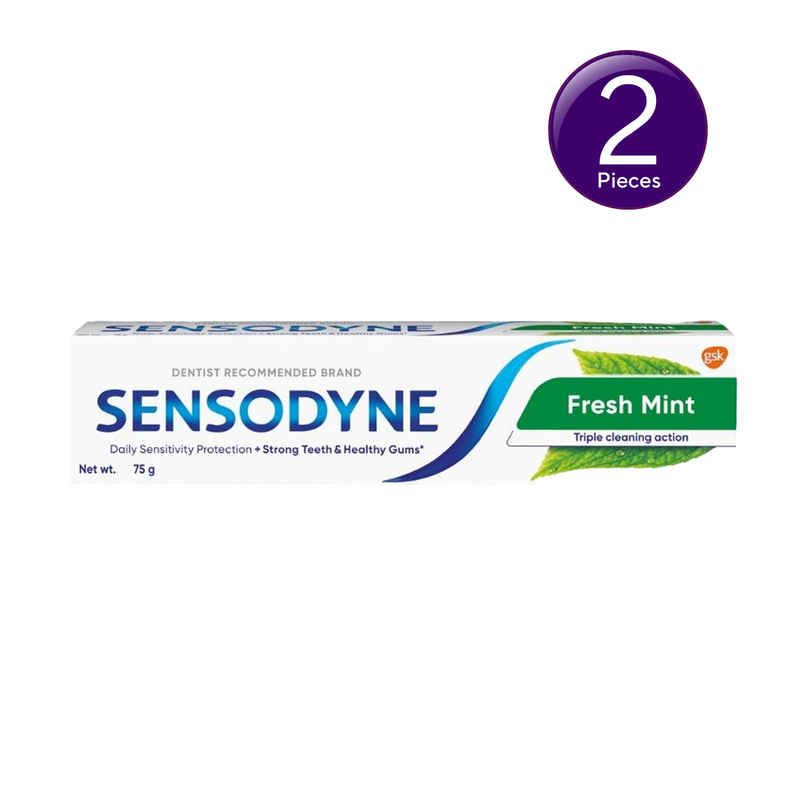 Sensodyne Toothpaste Fresh Mint Combo Sensodyne Toothpaste Fresh Mint Combo