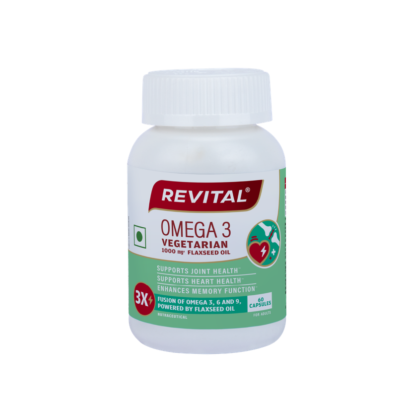 Revital Omega 3 VEGetarian 1000mg Flaxseed Oil Revital Omega 3 VEGetarian 1000mg Flaxseed Oil