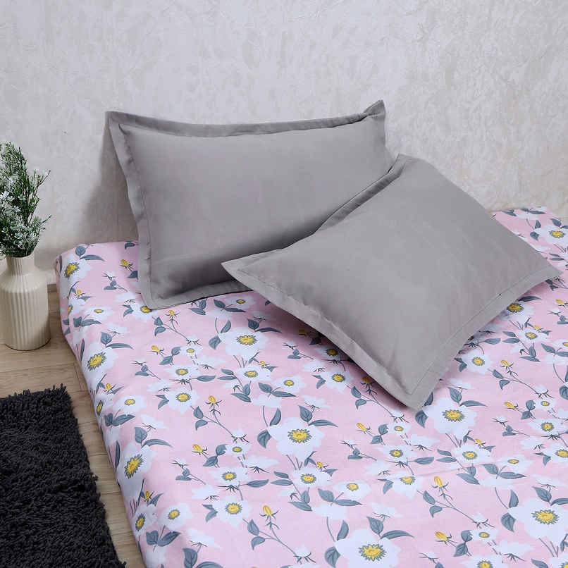 Status Pillow Cover Set Of 2 46 Cm x 69 Cm - Grey Status Pillow Cover Set Of 2 46 Cm x 69 Cm - Grey
