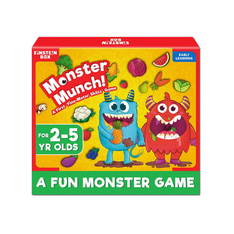 Einstein Box Feed The Monster Game For Kids Aged 2+