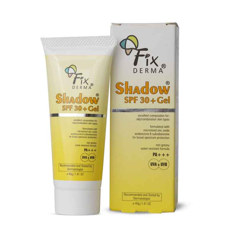 Fixderma Shadow Sunscreen SPF 30+ Gel Sunscreen For Oily Skin Sun Screen Protector SPF 30 For Body Fixderma Shadow Sunscreen SPF 30+ Gel Sunscreen For Oily Skin Sun Screen Protector SPF 30 For Body