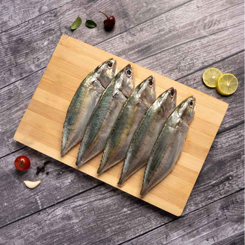 Relish Mackerel / Bangda Whole And Cleaned | Energy - 600 kcal | Protein - 95 g (19%)