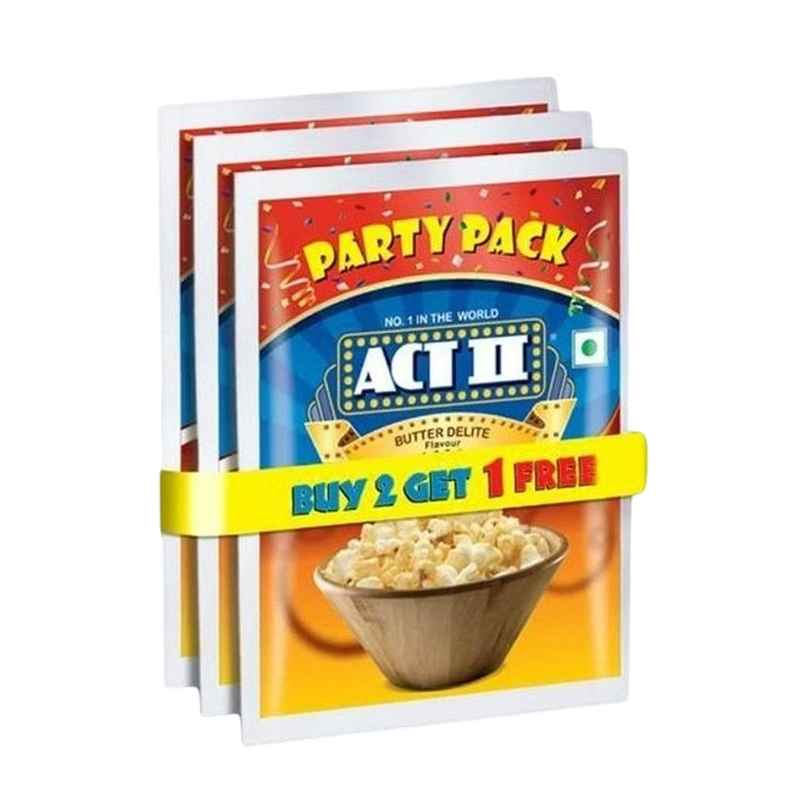 ACT II Instant Popcorn - Butter Delite | Hot & Fresh in 3 mins
