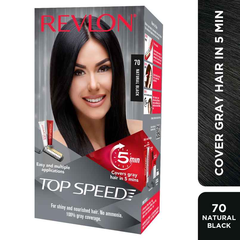 Revlon Top Speed Hair Color Woman-Natural Black