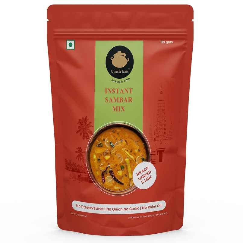 Cinch Eats Sambar Mix | Just add vegetables