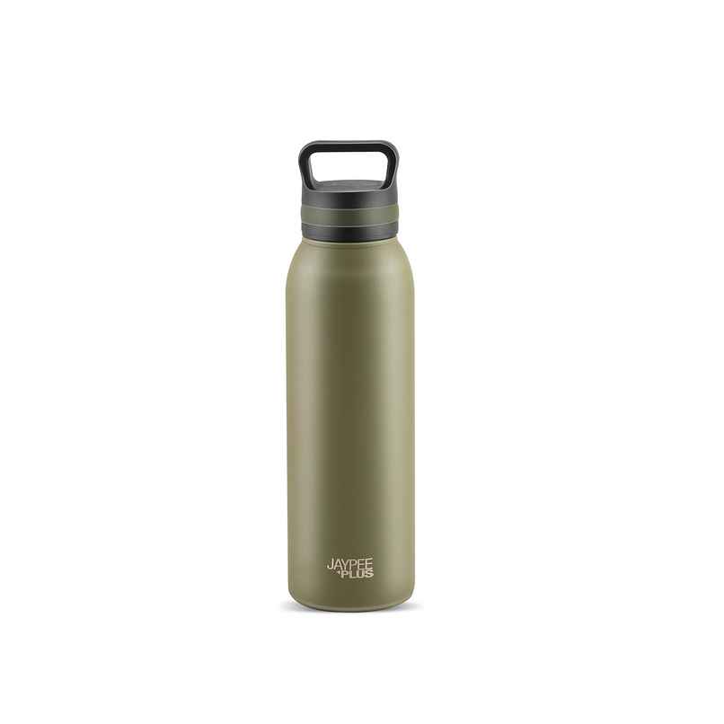 Jaypee Plus Zen ISI certified Stainless Steel Insulated Hot & Cold Water Bottle | Green | 620 ml