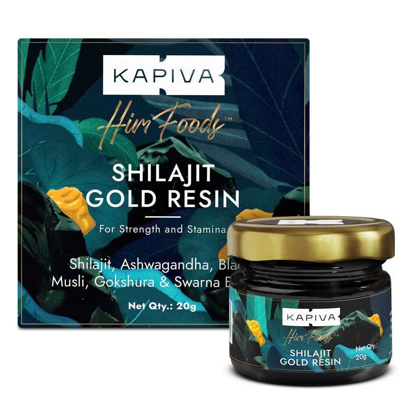 Kapiva Him Foods Shilajit Gold Resin | Premium & Natural