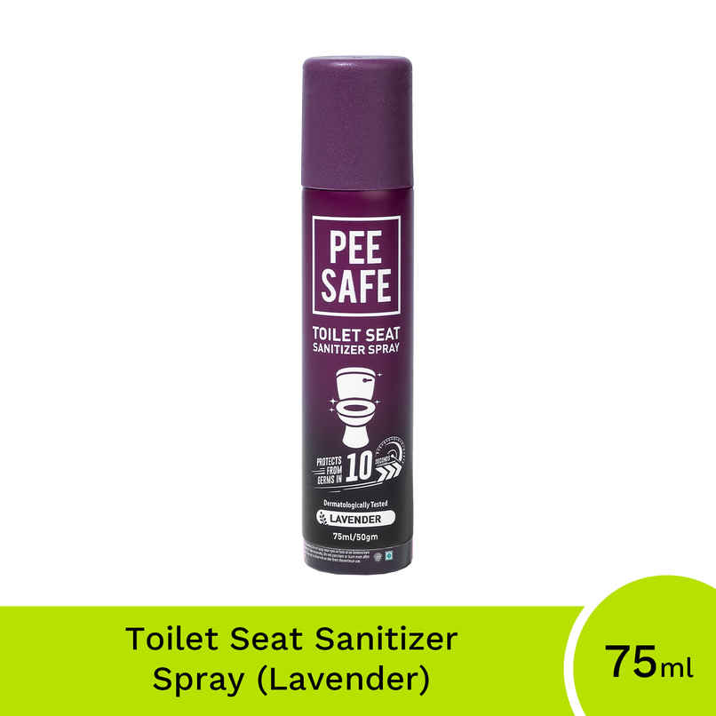 Pee Safe Toilet Seat Sanitizer Spray | Lavender