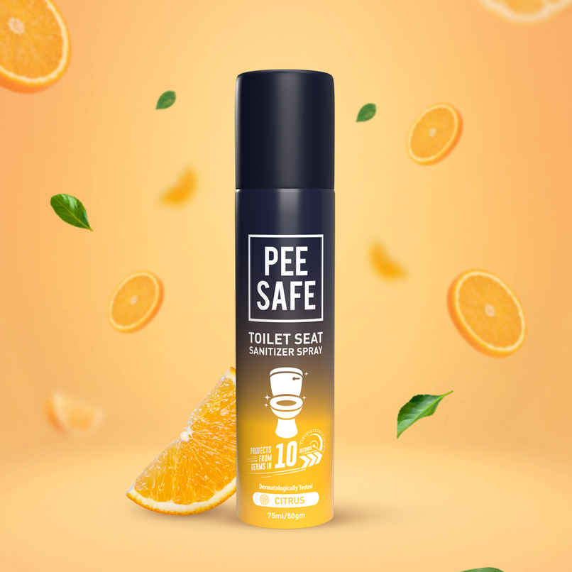 Pee Safe Toilet Seat Sanitizer Spray (Citrus)