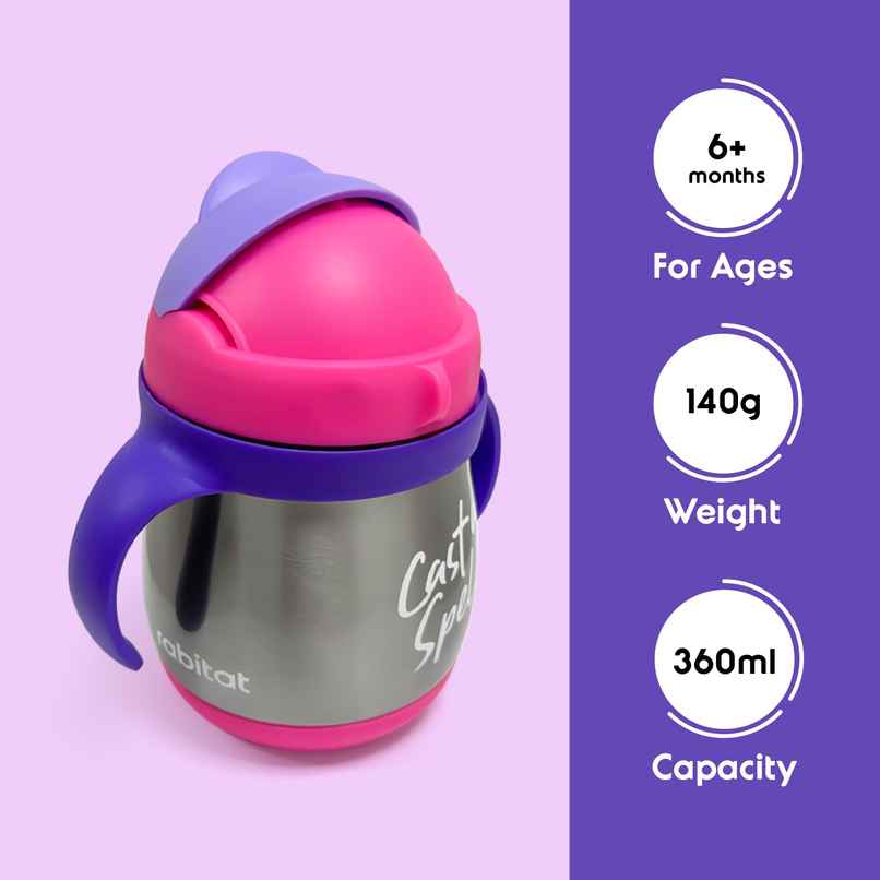 Rabitat Gravity Sipper | Kids Bottle Food-Grade