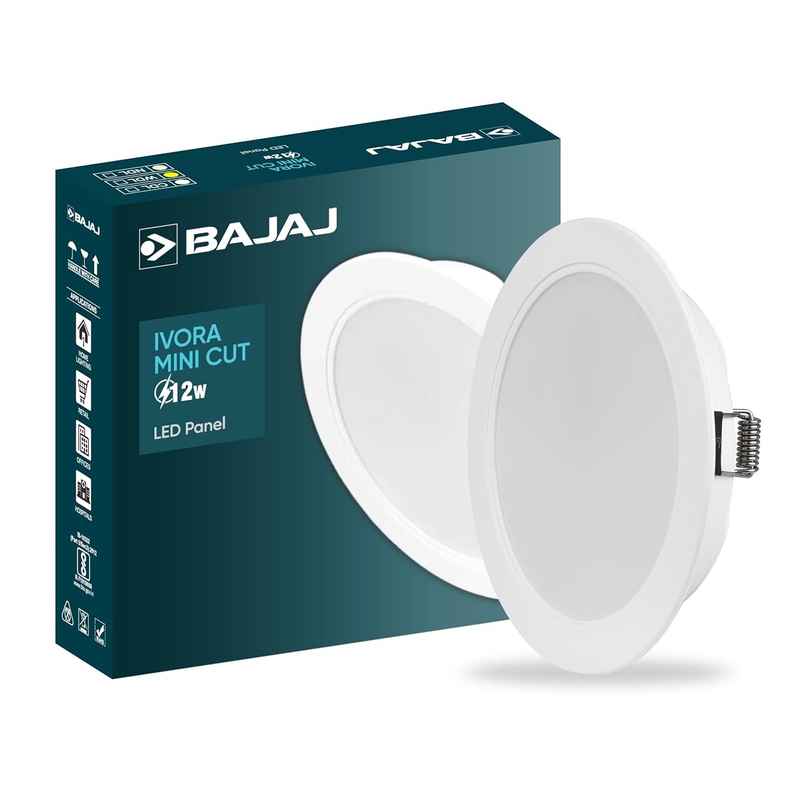 Bajaj Ivora Mini Cut 12W CDL LED Panel ( 4 Inch Cut Out) Bajaj Ivora Mini Cut 12W CDL LED Panel ( 4 Inch Cut Out)