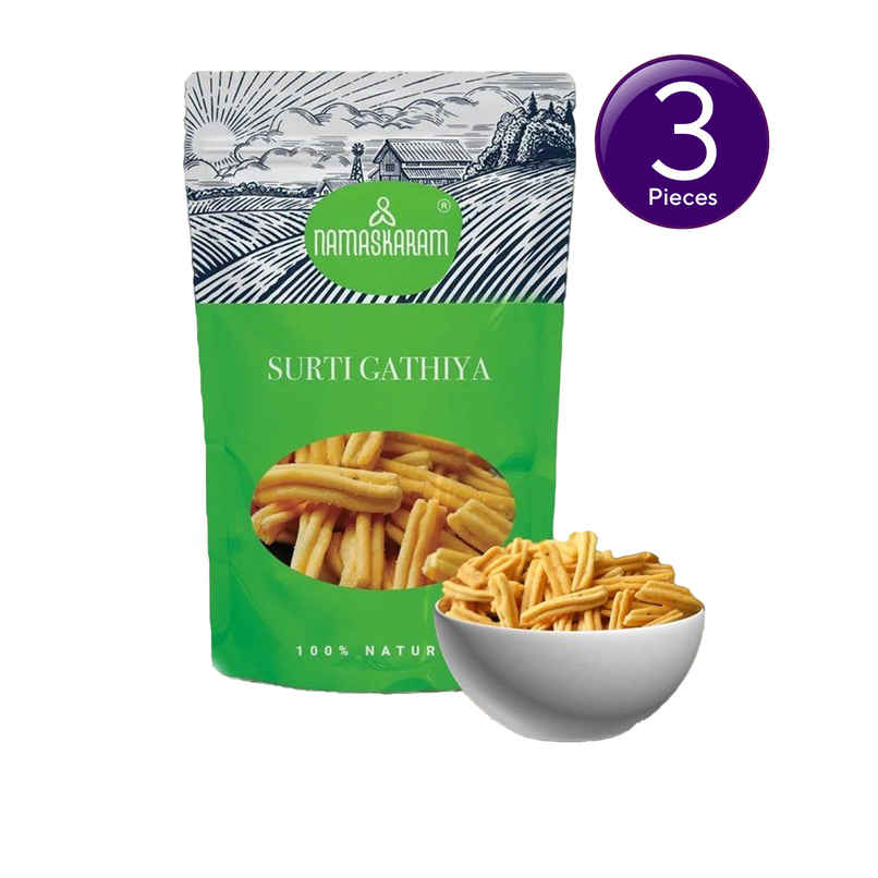 Namaskaram Surti Gathiya Combo Namaskaram Surti Gathiya Combo