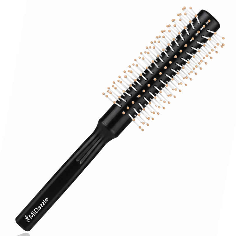 Midazzle Round Hair Brush for Volumizing, Curling & Straightening |MIHB0041 | Assorted