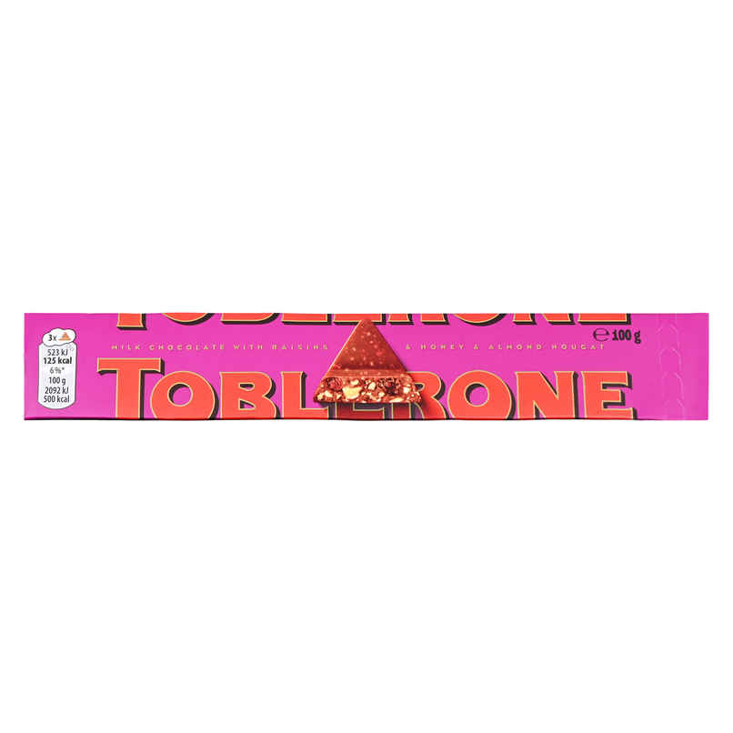Toblerone Fruit & Nut Chocolate Toblerone Fruit & Nut Chocolate