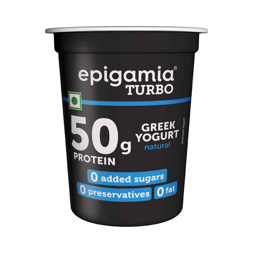 epigamia 50 g Protein Turbo Yogurt, Natural